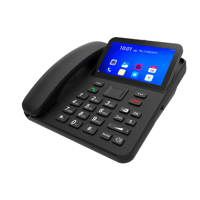5 Inch Display Home Office Cordless Phones Storage Extension